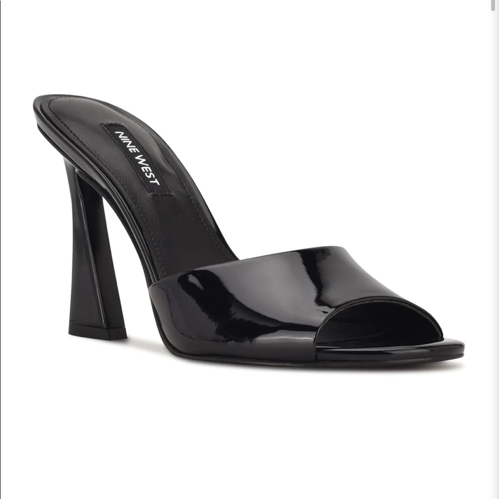 Nine West Kool Heeled Slide Sandals NEW
